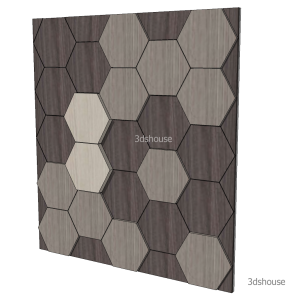Wall_Cladding_Random_Hexagon.skp