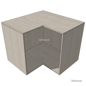Wall_Cabinet_LShape_Outtop.skp