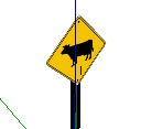 cattle crossing.skp
