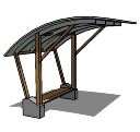 Shelter_Wood_Bench.skp