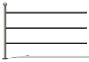 Railing_3Bar_Ball_Post.skp