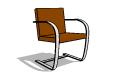 MarcelBreuer_BrnoChair.skp