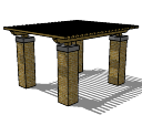 Ramada_Brick_Wood.skp