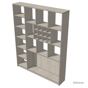 Height_Wine_Square_Shelves.skp