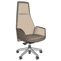 Poltrona_Frau_Downtown_executive_chair.skp