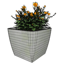 Tournesol_Downtown_planter_DR-4200.skp