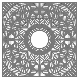 Urban_Accessories_North_Star_tree_grate.skp