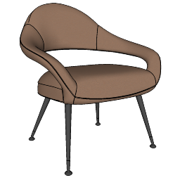 Poltrona_Frau_Letizia_armchair.skp
