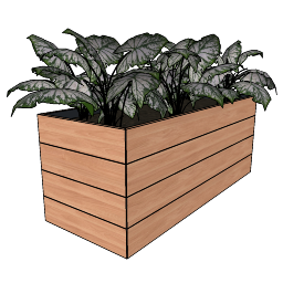 Tournesol_Boulevard_planter_BV-602424.skp