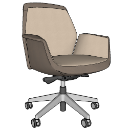 Poltrona_Frau_Downtown_managerial_chair.skp