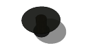 Calligaris_Tables_Console_Odyssey_Round_KCS4043FRDG.skp