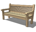 F_Bench_Wood_HighBack.skp