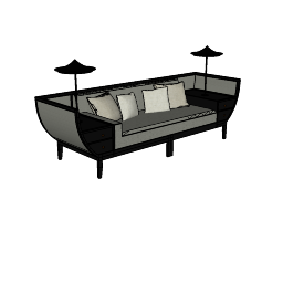 chinesestyle sofa.skp