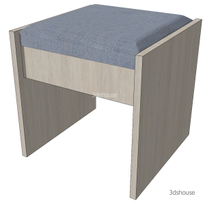 Makeup_Chair_Square_Front.skp