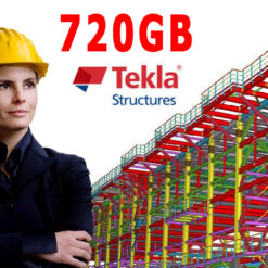 720GB Video và tài liệu hướng dẫn sử dụng TEKLA bằng các ví dụ thực tế