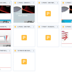 Bộ file bài tập thực hành SAP2000