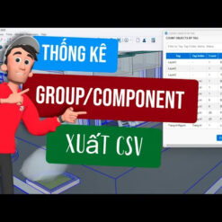 Count Object By Tag - Thống kê và xuất đối tượng Excel theo Tag