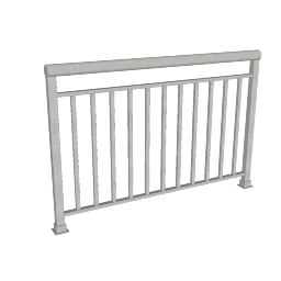 American_Railing_Architectural_Picket_ARS9E.skp