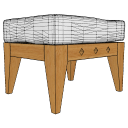 Westminster_Craftsman_ottoman_18660.skp