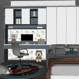 KID BEDROOM - 18.skp
