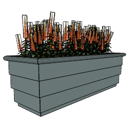 Tournesol_Sea_Crest_planter_SR-722422.skp
