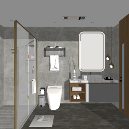 No1.BATHROOM - 29.skp