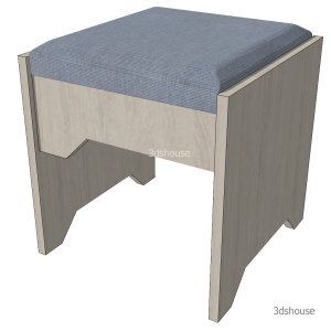 Makeup_Chair_Cut_Side.skp