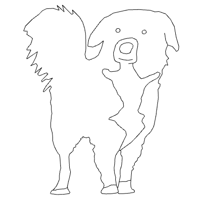 2d animal_ dog_ Aiko_1.skp