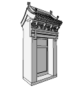 小花门.skp