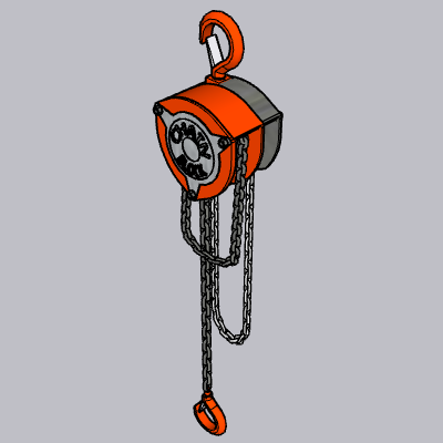 Chain Block 2 Ton.skp