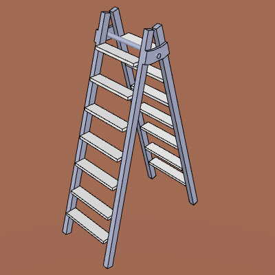ladder 74k.skp