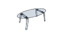 Calligaris_Tables_Console_Gemini_CS4051.skp