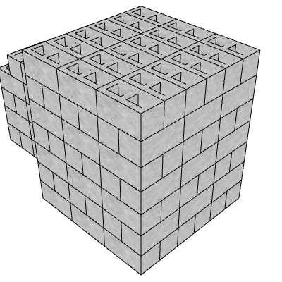 8in CMU stack.skp