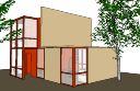 modern windows.skp