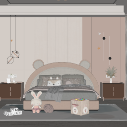 KID BEDROOM - 07.skp