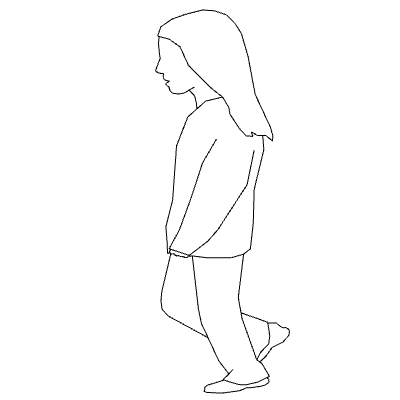 2d girl side view_1.skp