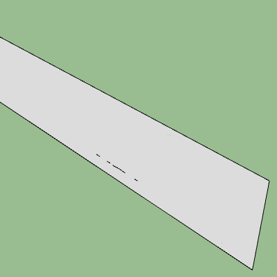 oversized load banner.skp