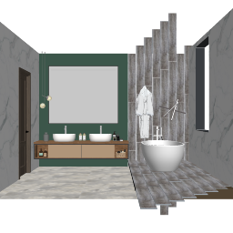 No1.BATHROOM - 33.skp