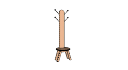 Clothes_three_with_stool.skp