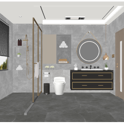 No1.BATHROOM - 32.skp