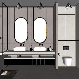 No1.BATHROOM - 02.skp
