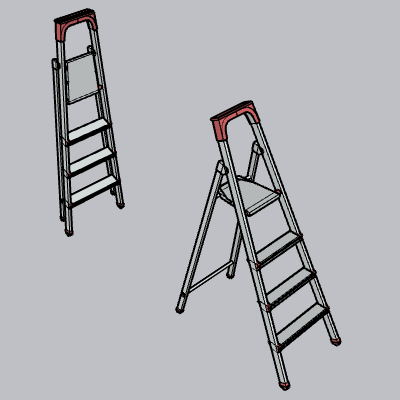 Metal ladder.skp