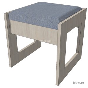 Makeup_Chair_Hole.skp