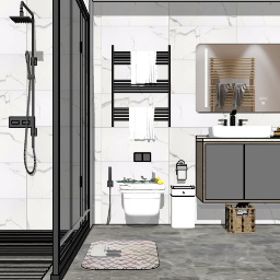 No1.BATHROOM - 31.skp