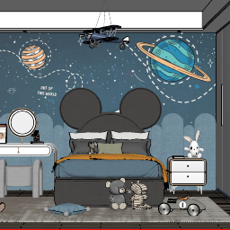KID BEDROOM - 36.skp