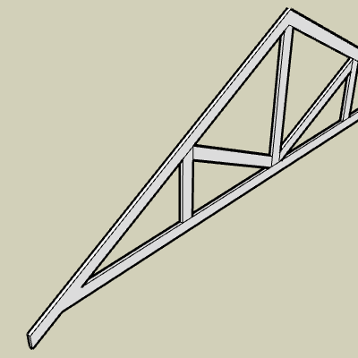 Truss_howe girder.skp