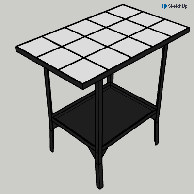 Kitchen Gas Table.skp