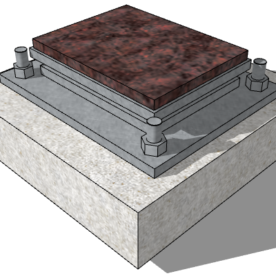 bearing pedestal.skp
