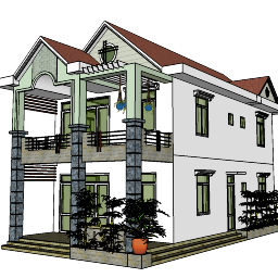 Biet Thu - 102.skp