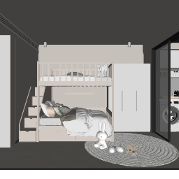 KID BEDROOM - 05.skp